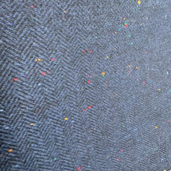 NWT Joules Hannah Tweed Wool Blend Skirt with Pockets Sz 12 Navy Confetti - Picture 6 of 11